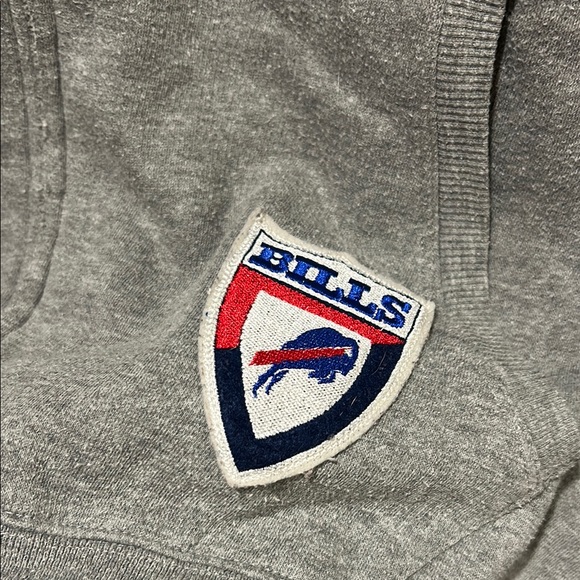 Vintage Buffalo Bills Gray Hoodie - Picture 4 of 8